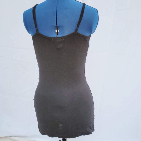 Black sequin silver and gold butterfly dress - Picture 4 of 4